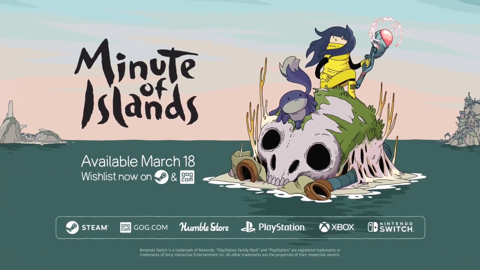 卡通风手绘解谜《Minute of Islands》3月18日发售 试玩版已上线 