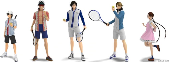《网球王子》全新3D动画电影角色CG图 9月3日上映
