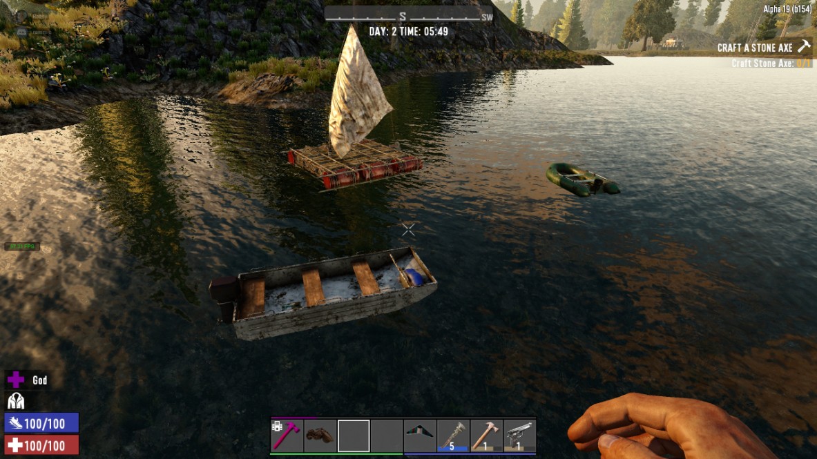 《七日杀》工作船MOD