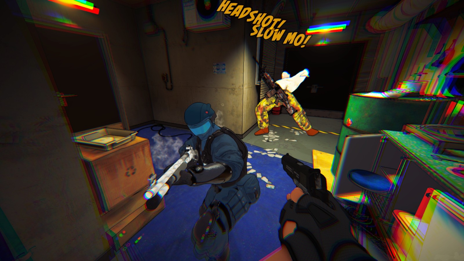 卡通渲染双人合作FPS《RICO伦敦》6月全平台发售