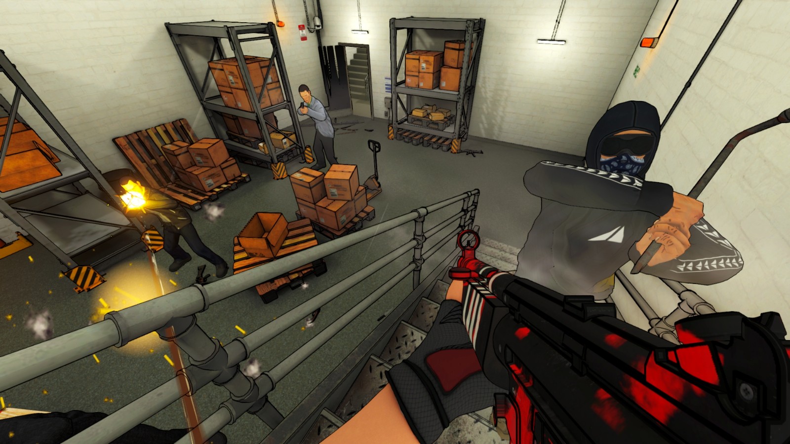 卡通渲染双人合作FPS《RICO伦敦》6月全平台发售