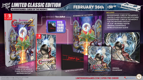 PS4/NS实体版《赤痕：月之诅咒2》2月26日开启预售