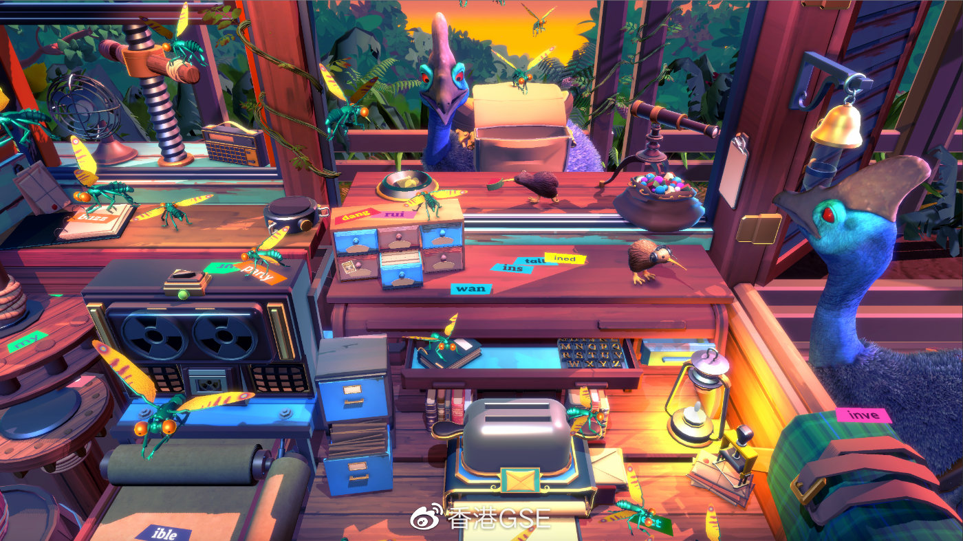 可爱邮递双人益智游戏 《关键奇异鸟》将登陆主机平台