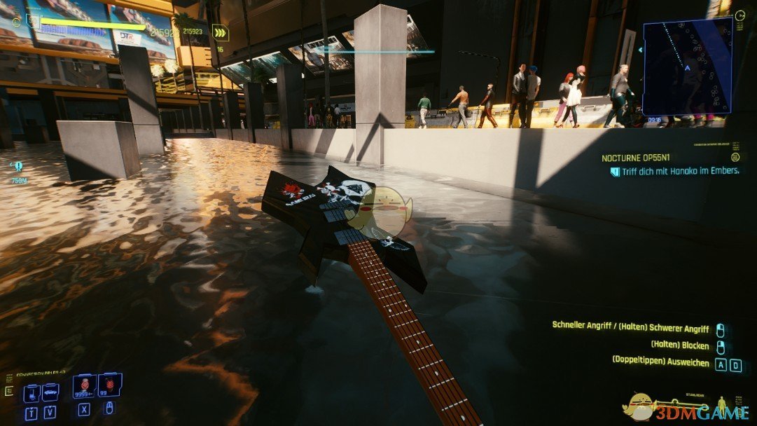 《赛博朋克2077》电吉他武器MOD