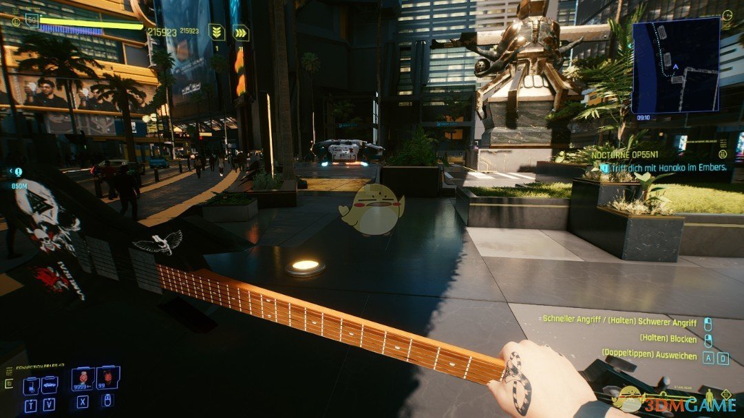 《赛博朋克2077》电吉他武器MOD