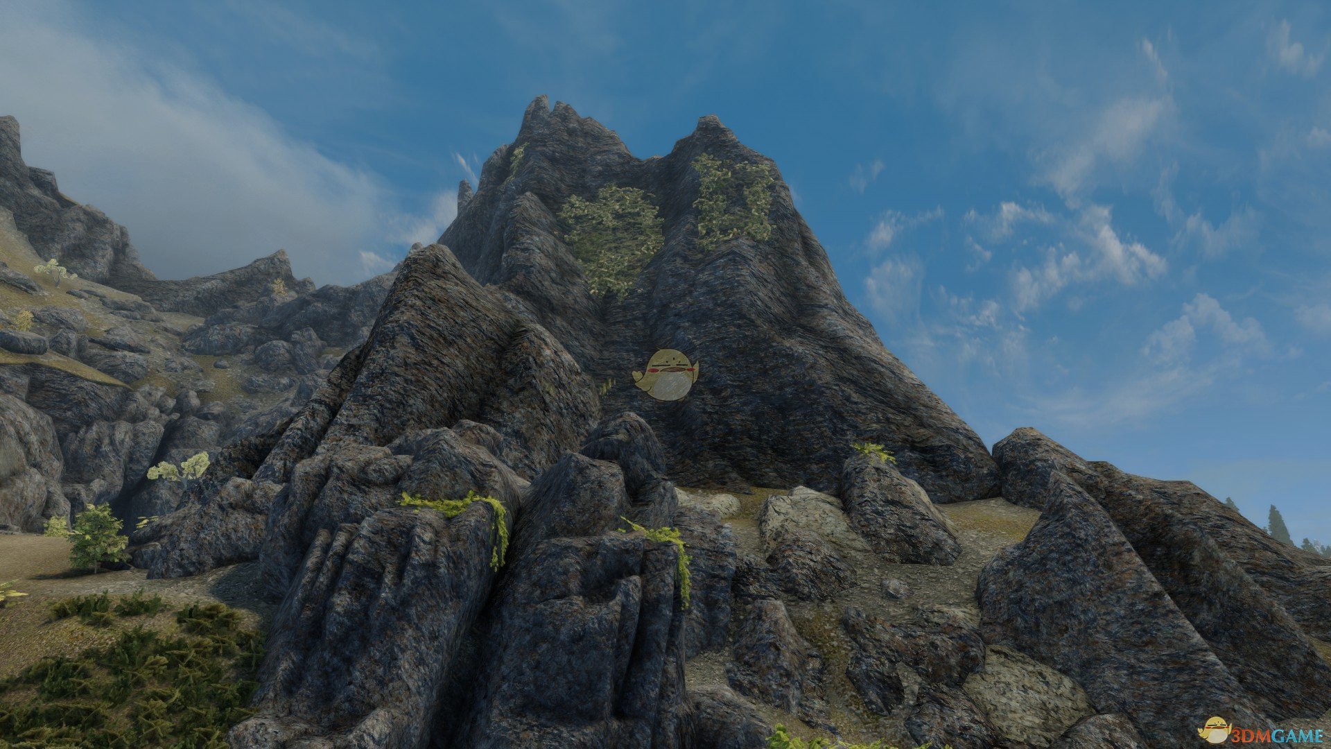《上古卷轴5：天际重置版》彩色高清山脉MOD