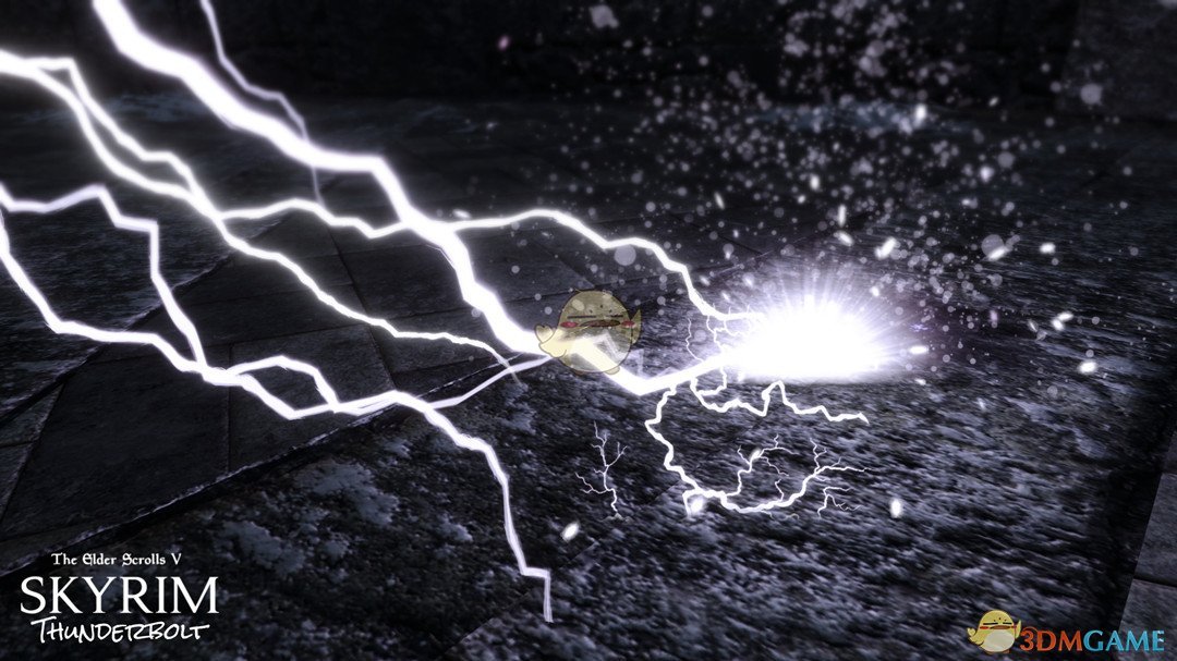 《上古卷轴5：天际重置版》高清的闪电MOD
