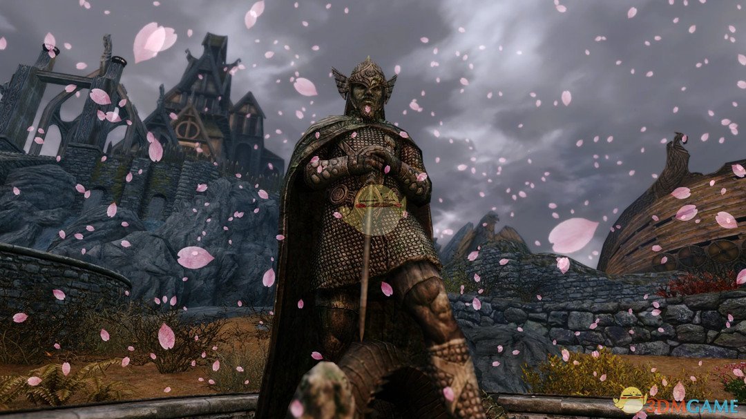 《上古卷轴5：天际重置版》樱花雪MOD