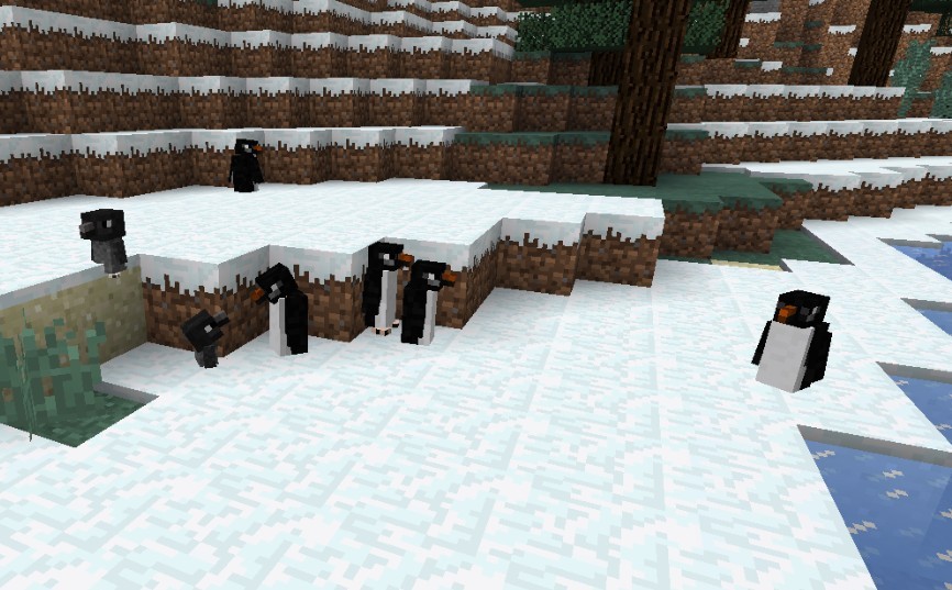 《我的世界》可爱企鹅MOD