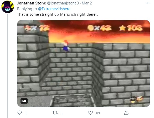 敏捷高玩演示现实蹬墙跳上高墙 网友惊叹马里奥经典动作有出处