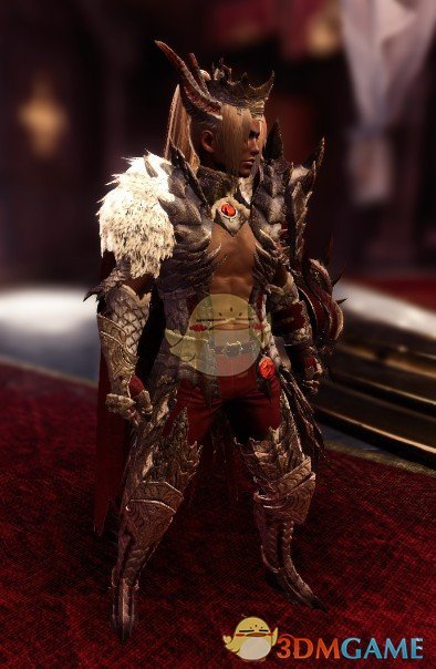 《怪物猎人：世界》白色黑龙赤膊套装MOD