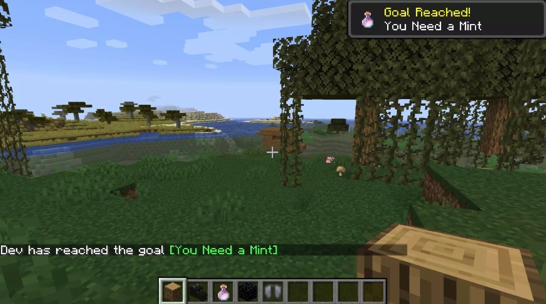 《我的世界》成就完成自动截图MOD