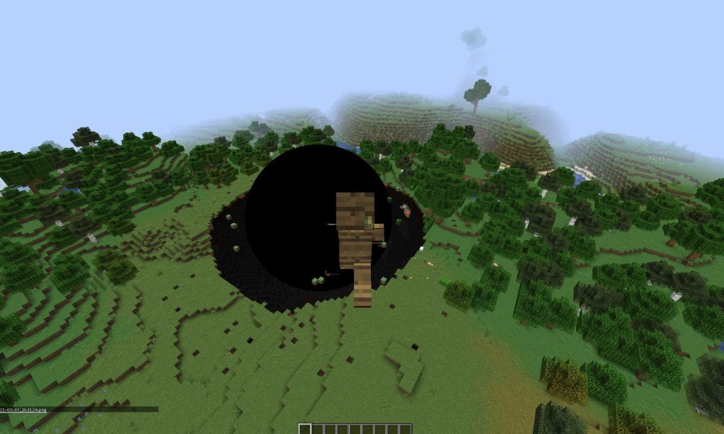 《我的世界》黑洞机制MOD