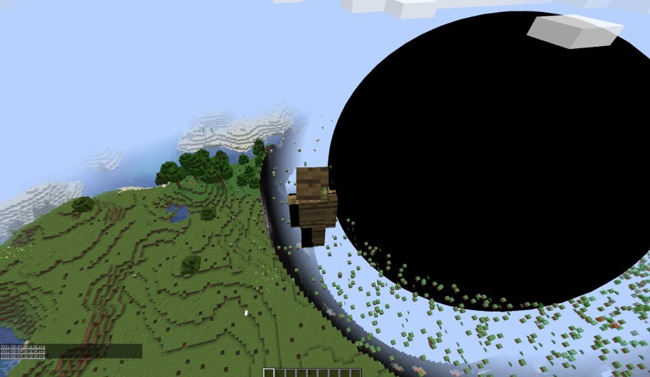 《我的世界》黑洞机制MOD