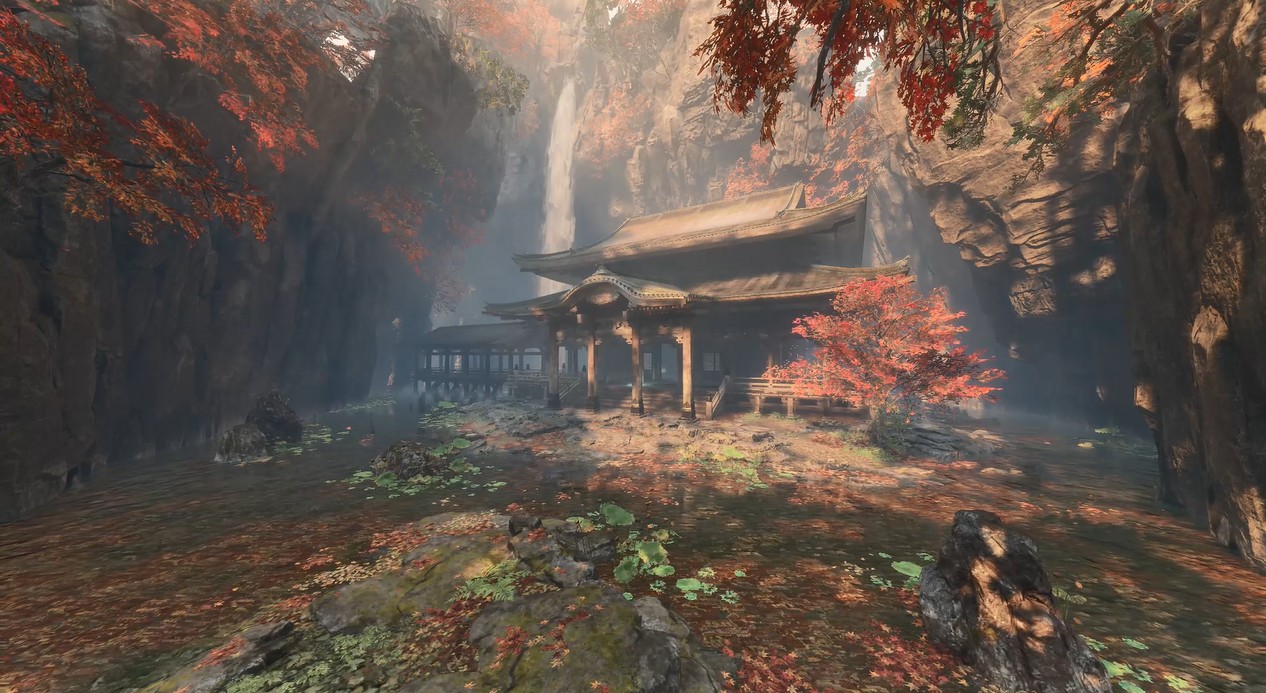 《Wallpaper Engine》只狼仙峰寺内殿游戏场景动态壁纸