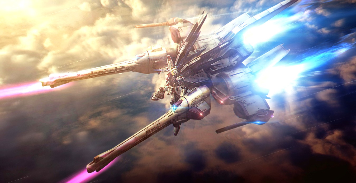 《Wallpaper Engine》自由高达流星号动态壁纸