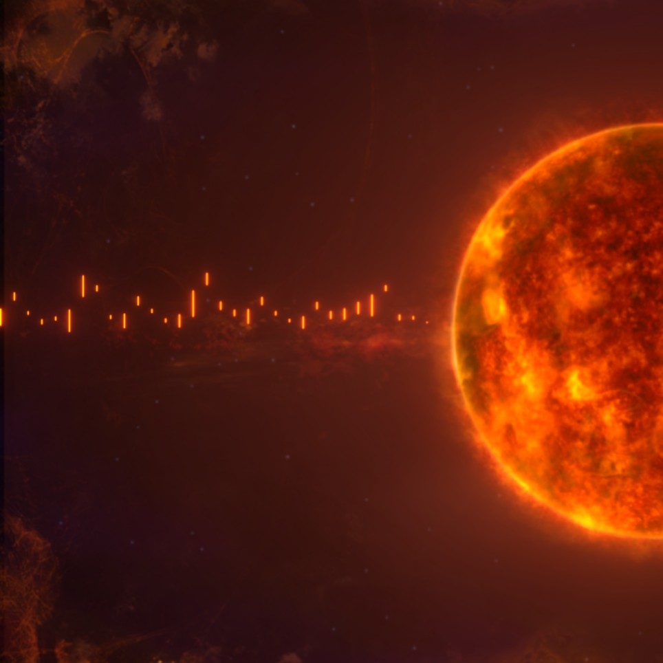 《Wallpaper Engine》太阳恒星音频响应动态壁纸