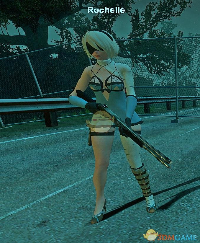 《求生之路2》白色裙子2B角色MOD