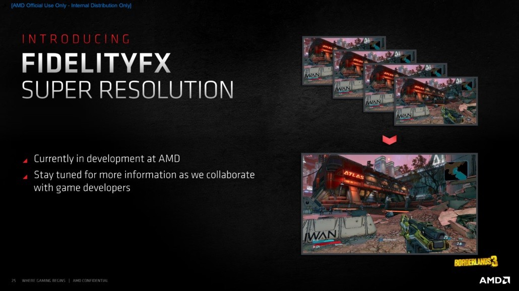 AMD FidelityFX超采样技术将于今年登陆RDNA 2架构显卡