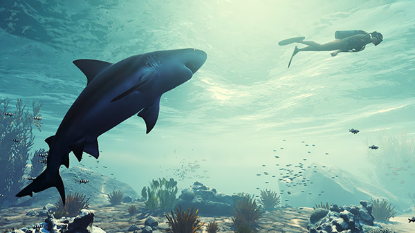 《食人鲨》Switch版3月25日发售 依靠自身努力求生