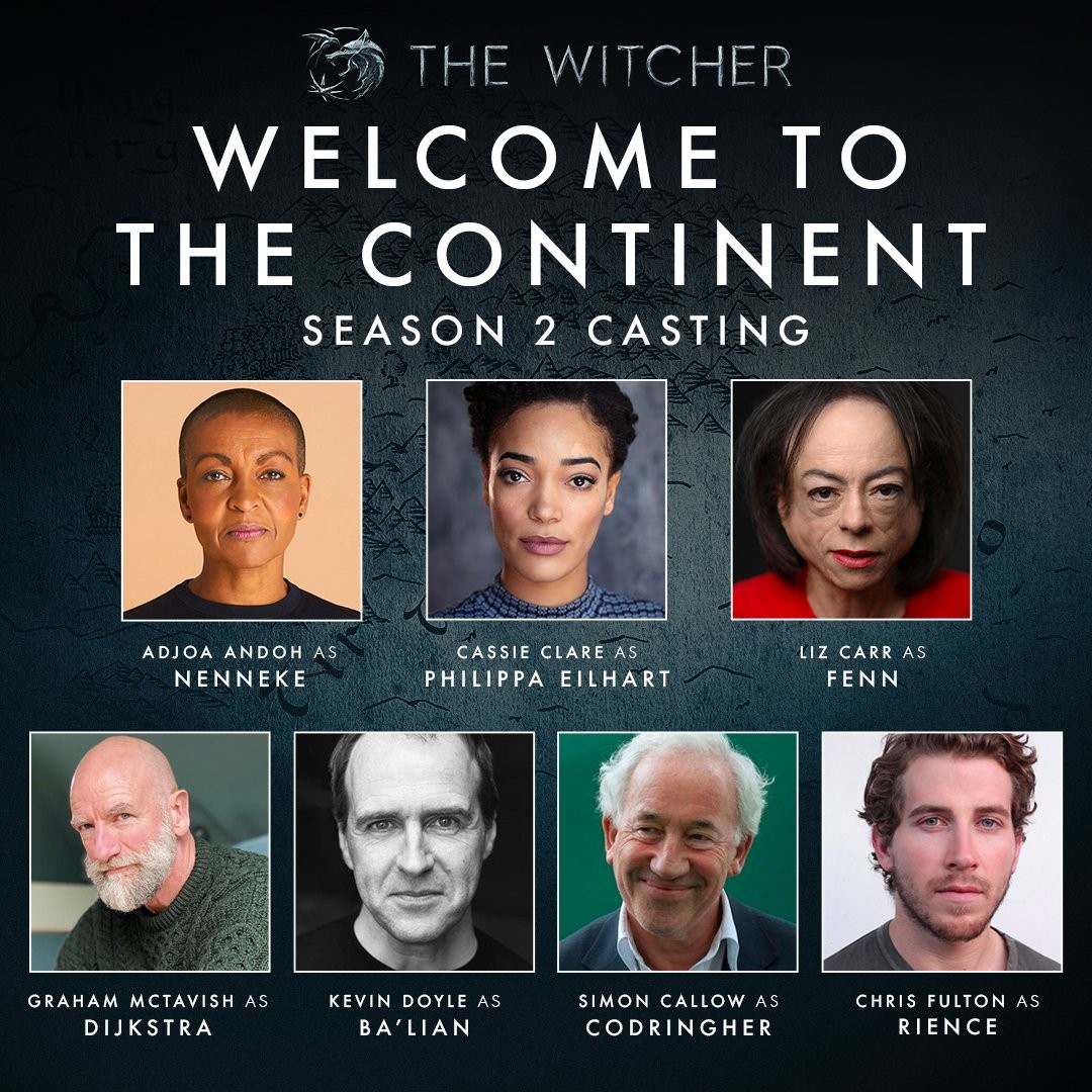 《巫师》第二季新卡司名单公布 七名演员加盟