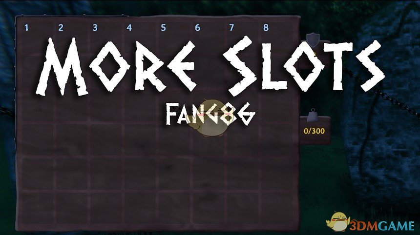 《Valheim：英灵神殿》更多物品栏MOD