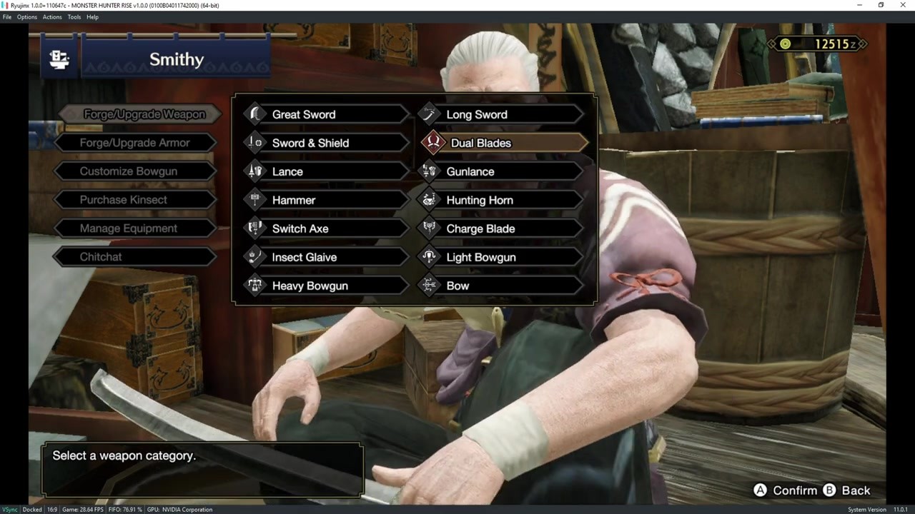 《怪物猎人：崛起》已可通过NS模拟器在PC上运行