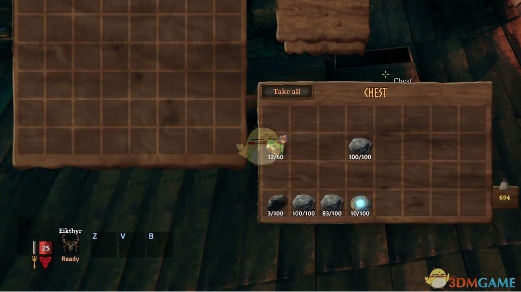 《Valheim：英灵神殿》可移动的仓库UI界面MOD