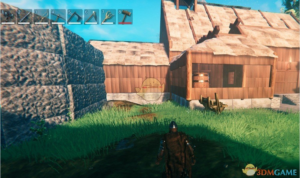 《Valheim：英灵神殿》简单建筑纹理MOD