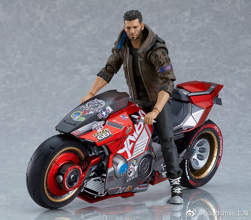 GSC新品figma《赛博朋克2077》V/摩托 售价675元/563元