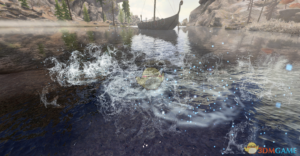 《上古卷轴5：天际重置版》飞溅效果MOD