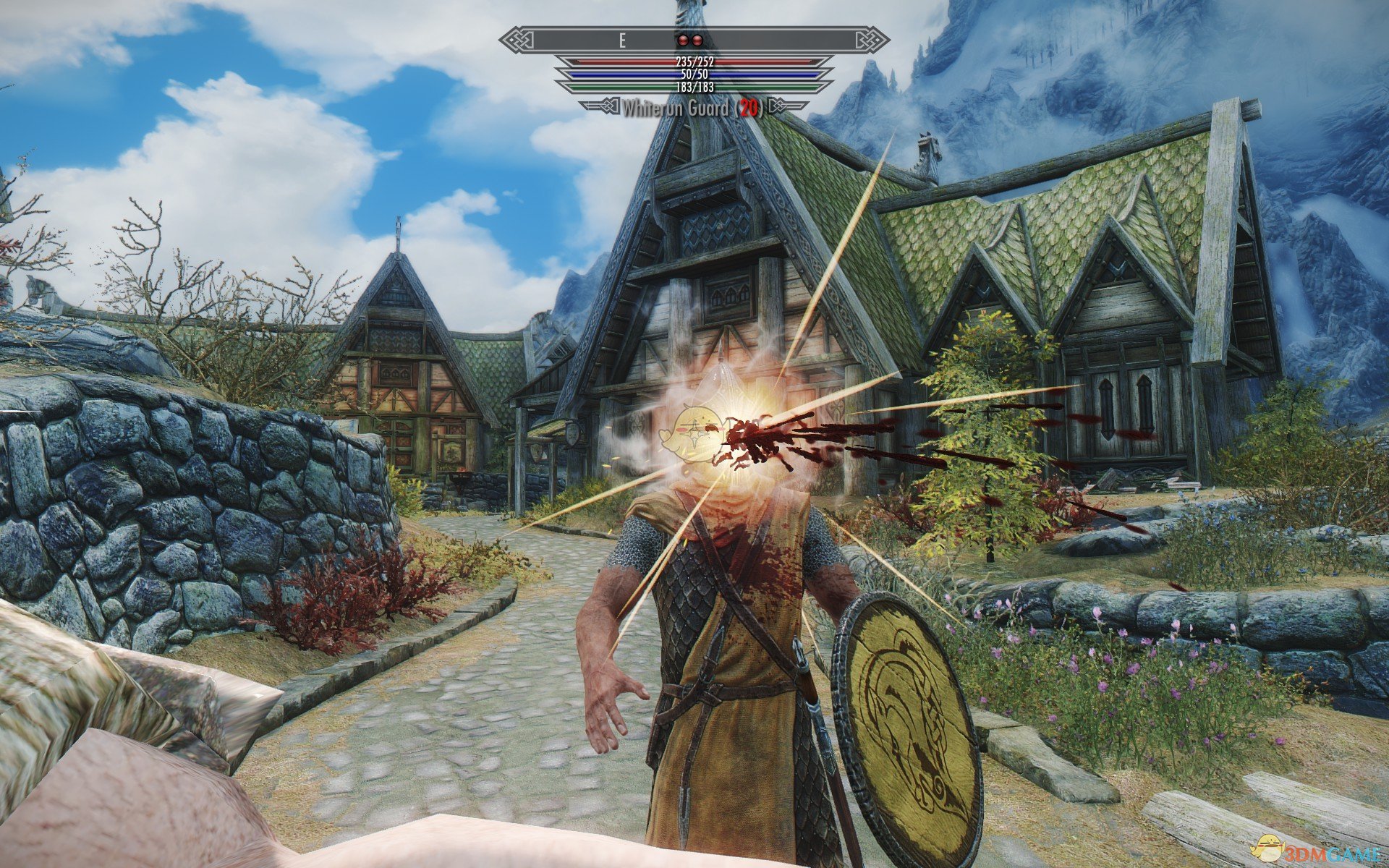 《上古卷轴5：天际重置版》命中效果特效MOD