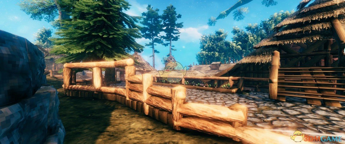 《Valheim：英灵神殿》木材磨损纹理修复MOD