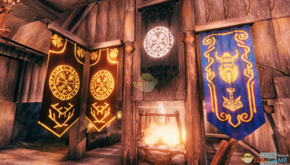 《Valheim：英灵神殿》自定义旗帜外观MOD