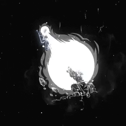 《Wallpaper Engine》龙珠黑白风龟派气功波特效动态壁纸