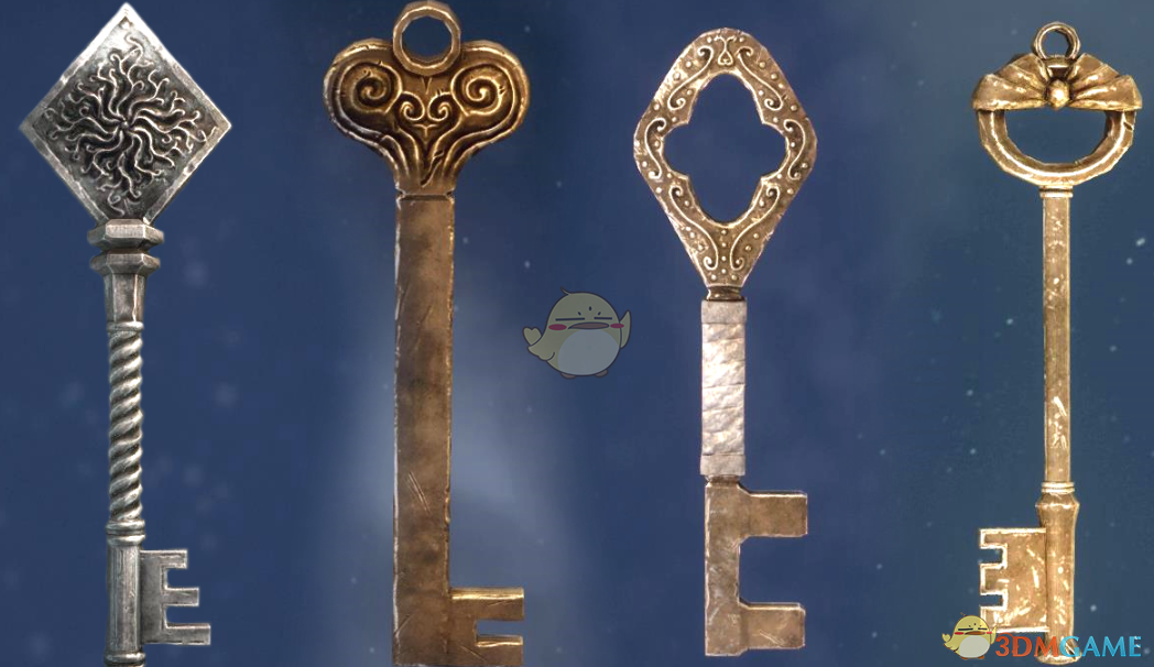 《上古卷轴5：天际重置版》高质量钥匙纹理MOD