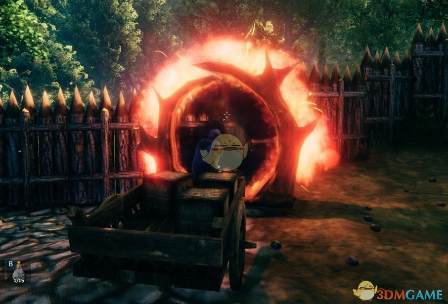 《Valheim：英灵神殿》货车可以通过传送门MOD