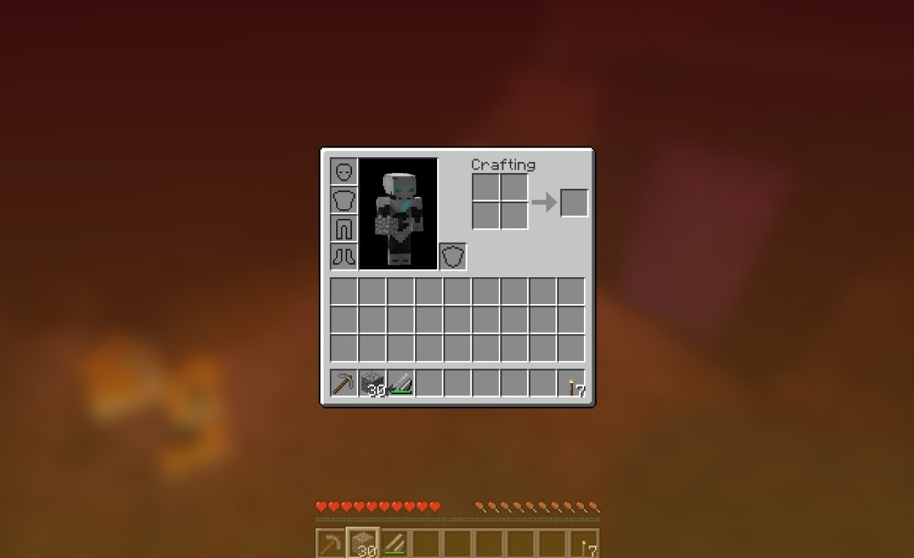 《我的世界》1.16.5背包背景虚化MOD