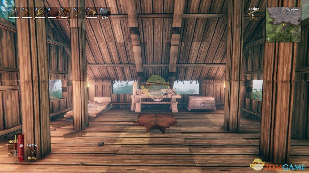 《Valheim：英灵神殿》木质家具纹理美化MOD