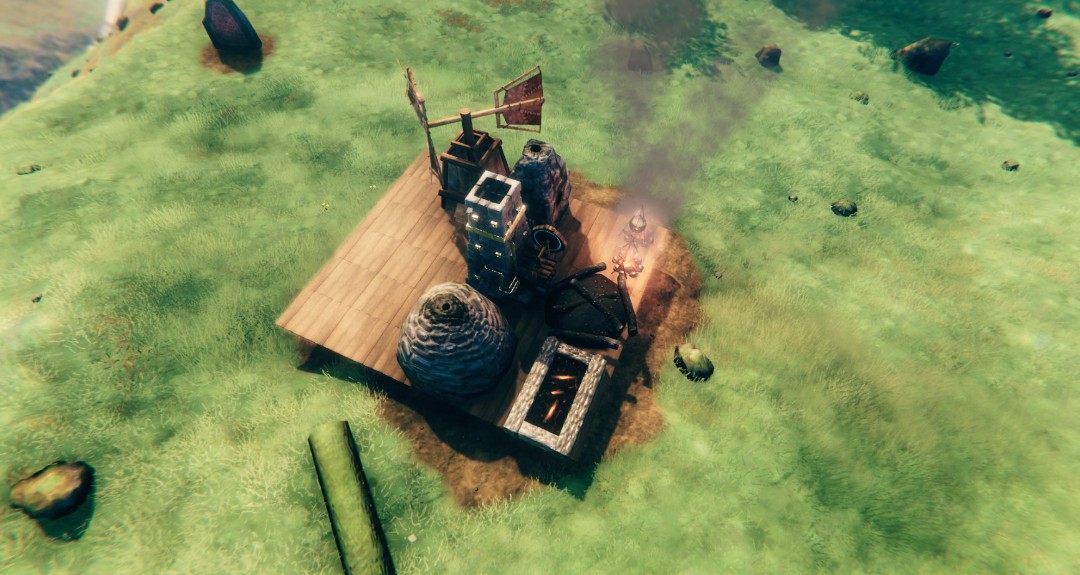 《Valheim：英灵神殿》工具自由布置位置MOD