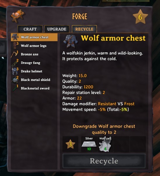 《Valheim：英灵神殿》工作台回收与分解功能MOD