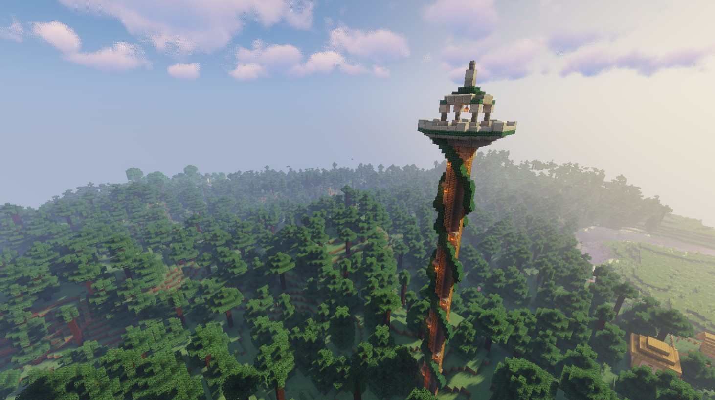 《我的世界》1.16.4旷野之息高塔MOD