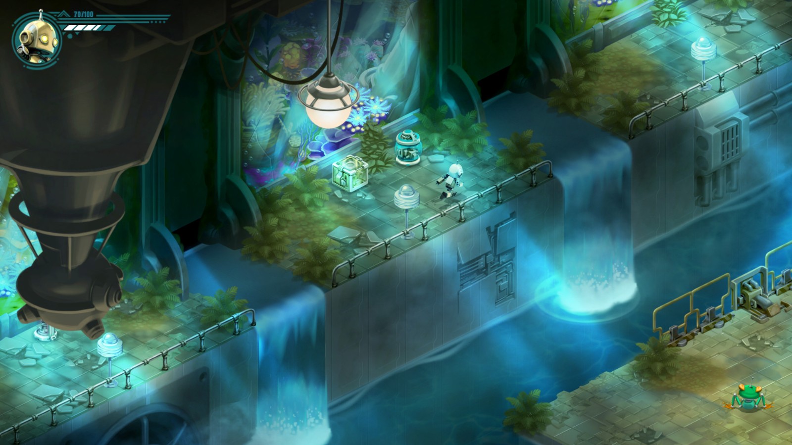 动作解谜游戏《复古机械城》将于5月12日发售