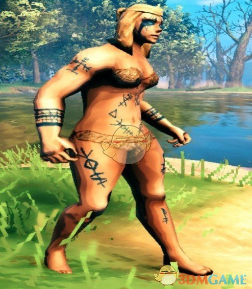 《Valheim：英灵神殿》帅气纹身MOD