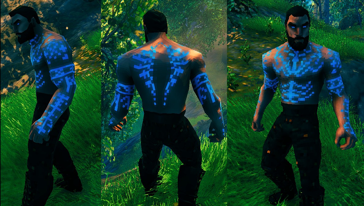 《Valheim：英灵神殿》发光纹身包MOD