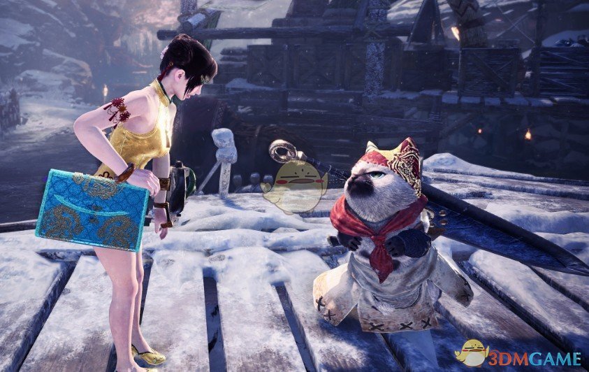 《怪物猎人：世界》厨师艾露猫MOD