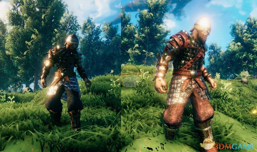 《Valheim：英灵神殿》2K高清铁甲套装MOD
