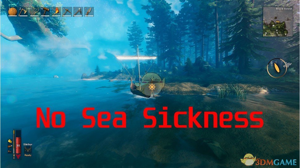 《Valheim：英灵神殿》不会晕船MOD