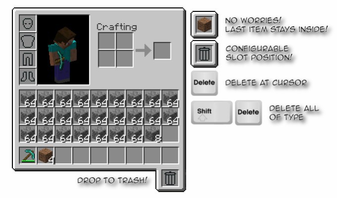 《我的世界》1.16.5垃圾桶MOD