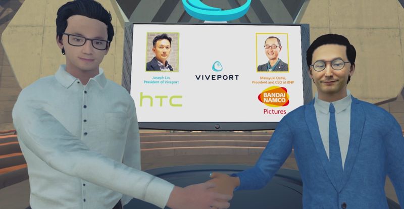 HTC与万代合作发展日本VR动画 将改编知名IP